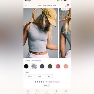 Free People Movement Free Throw Muscle Tank